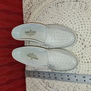 Minnetonka leather moccassin women's size 7 Vtg